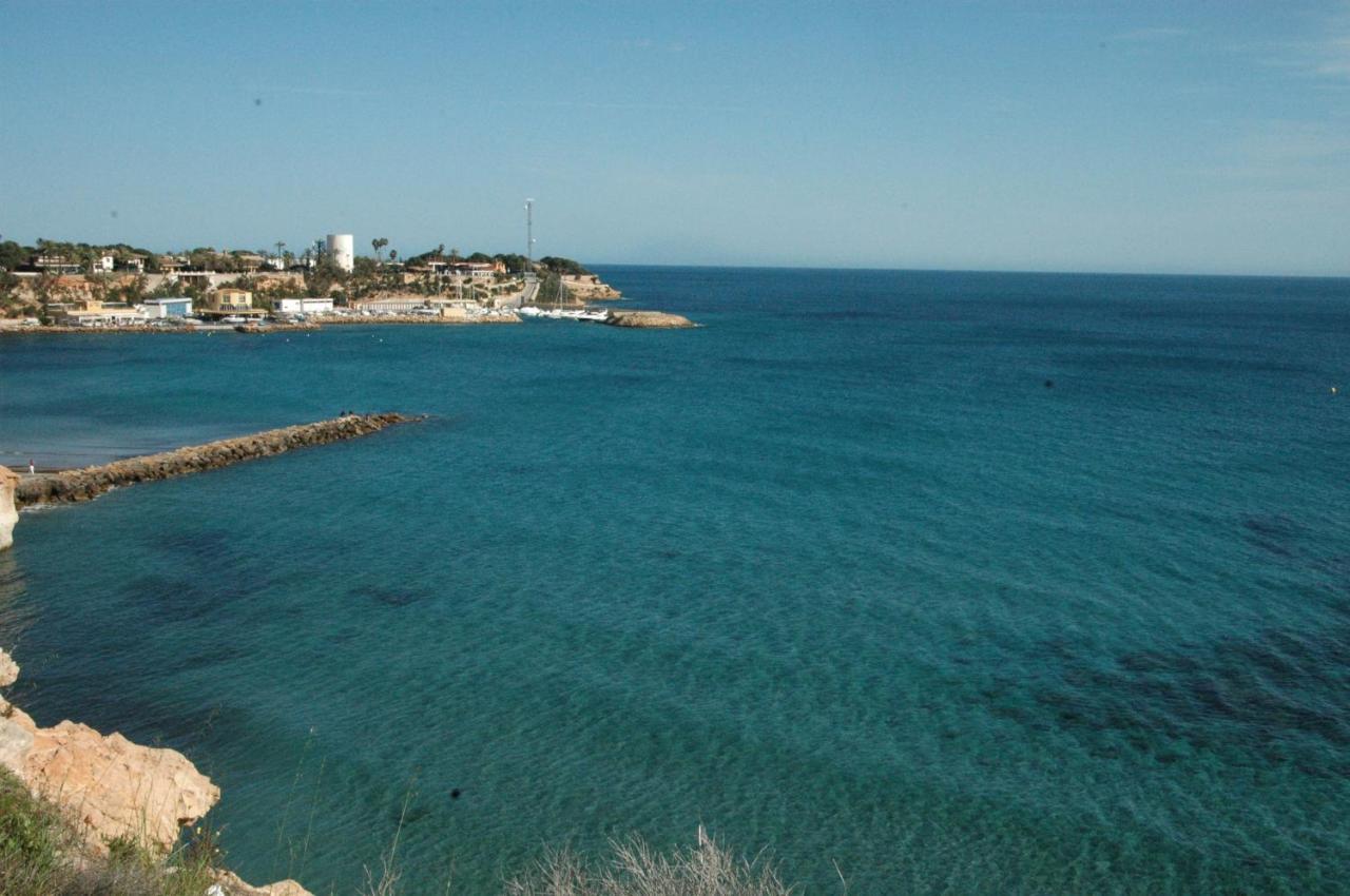 Apartamento Con Jardin En Playa Cabo Roig Tiene Wifi Orihuela Luaran gambar