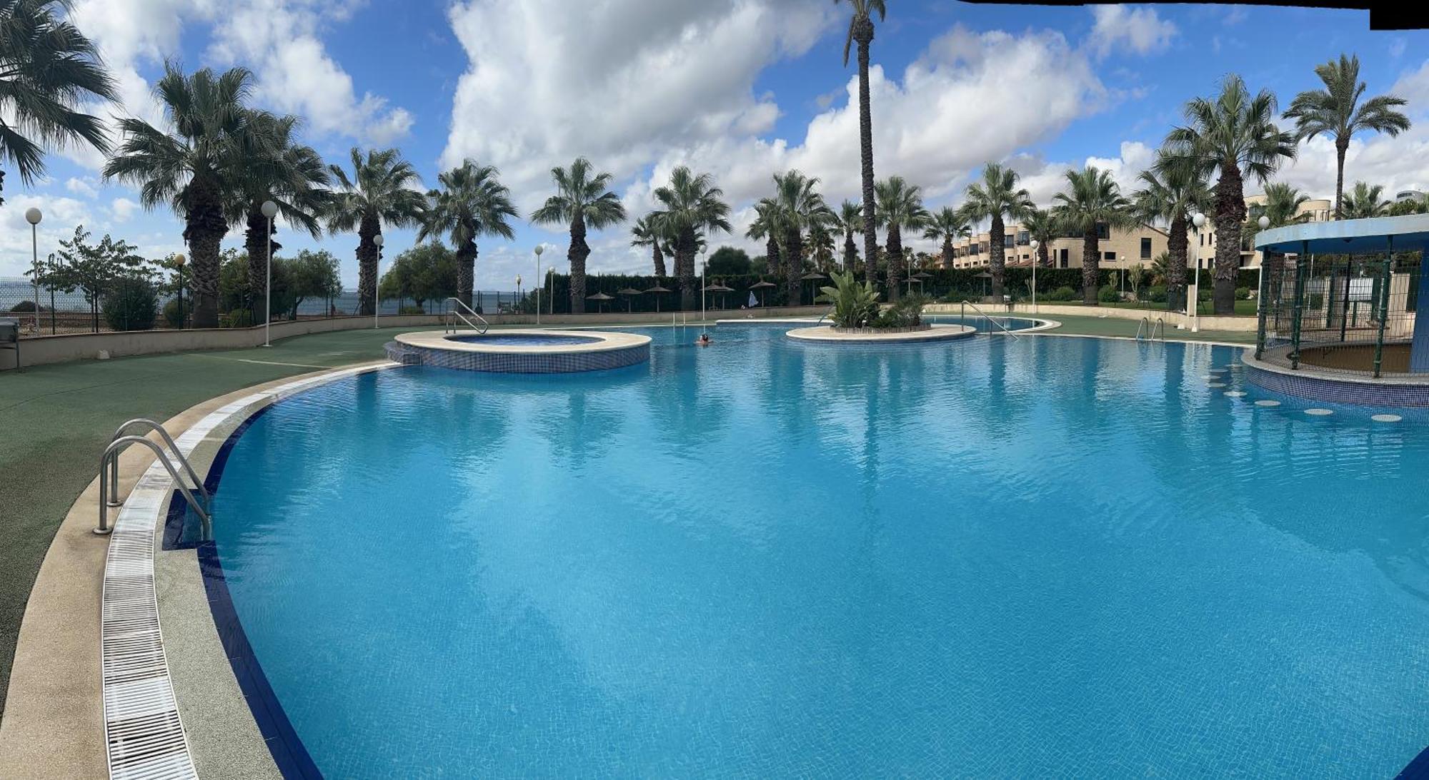 Apartamento Con Jardin En Playa Cabo Roig Tiene Wifi Orihuela Luaran gambar